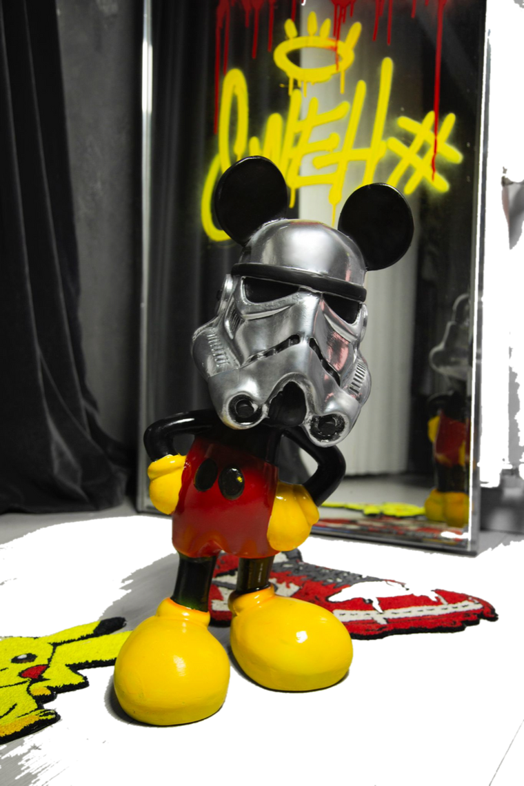 Drag&Drop transparent product image - Design Mickey x Stormtrooper