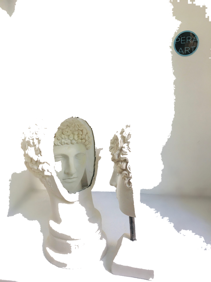 Drag&Drop transparent product image - Design Mirrored Hermes
