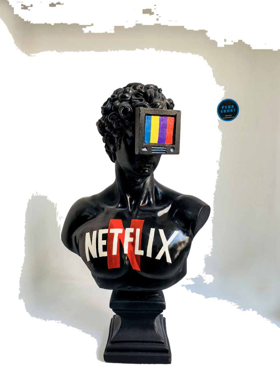 Drag&Drop transparent product image - Design Netflix David - 2
