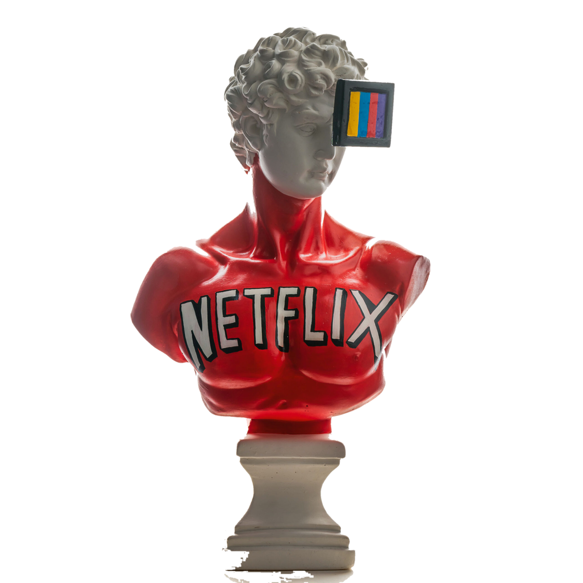 Drag&Drop transparent product image - Design Netflix David