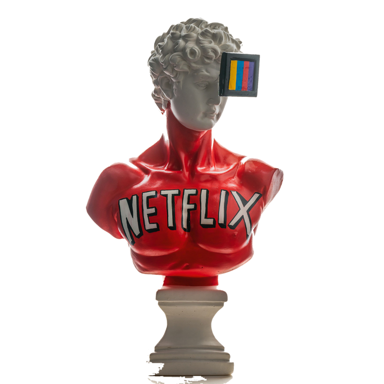 Drag&Drop transparent product image - Design Netflix David