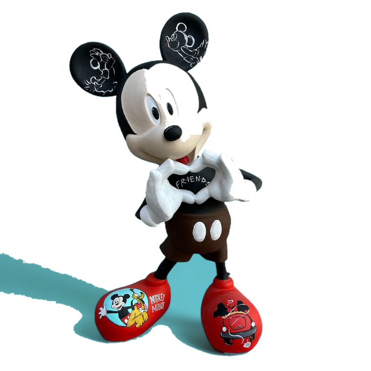Drag&Drop transparent product image - Design New Mickey Pop Art