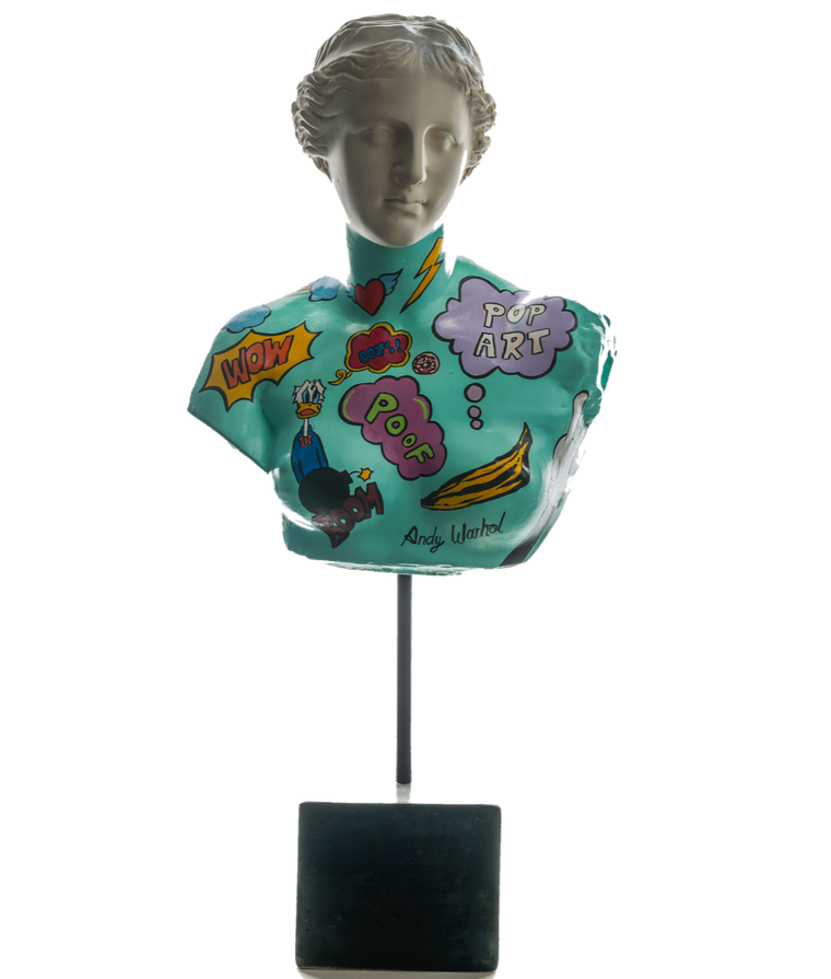 Drag&Drop transparent product image - Design Pop Art Aphrodite