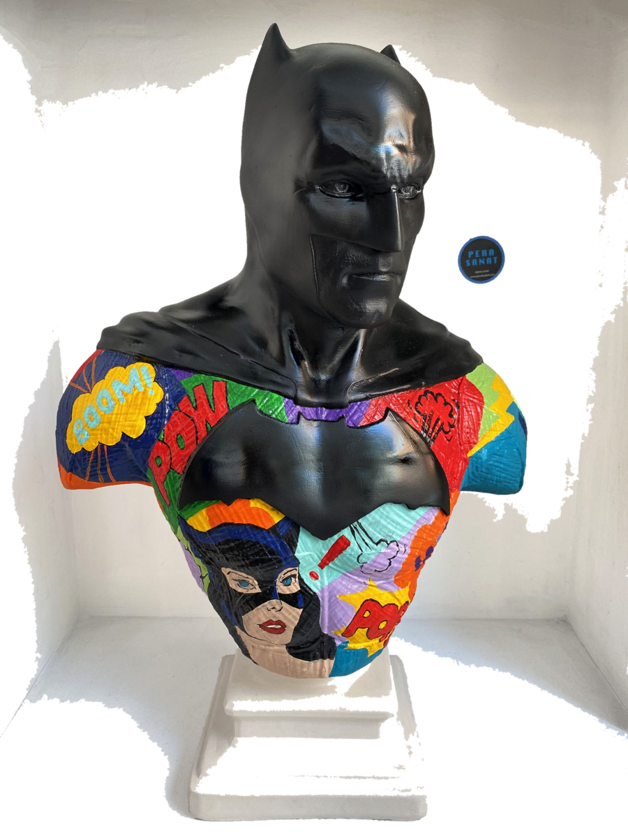 Drag&Drop transparent product image - Design Pop Art Batman