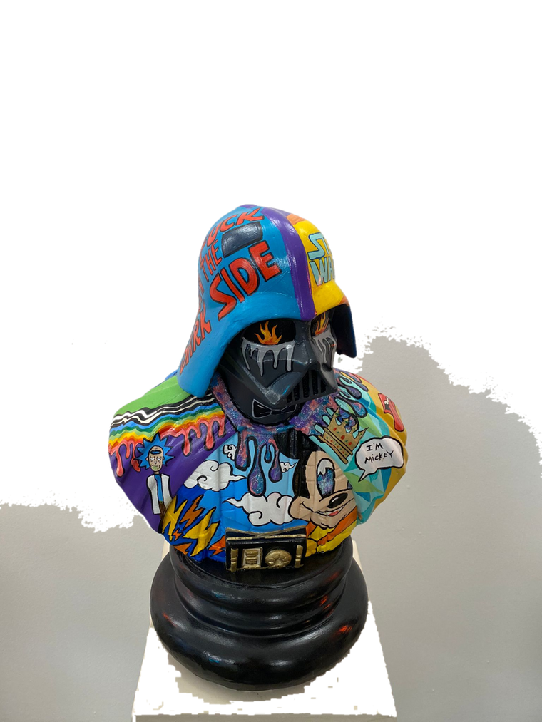 Drag&Drop transparent product image - Design Pop Art Darth Vader