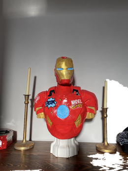 Drag&Drop transparent product image - Design Pop Art İronman