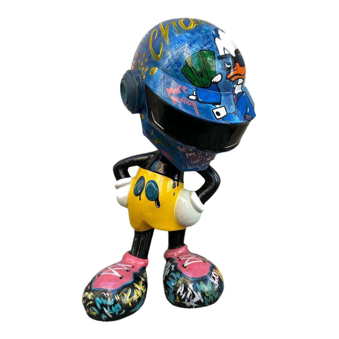 Drag&Drop transparent product image - Design Pop Art Mickey x Daft Punk
