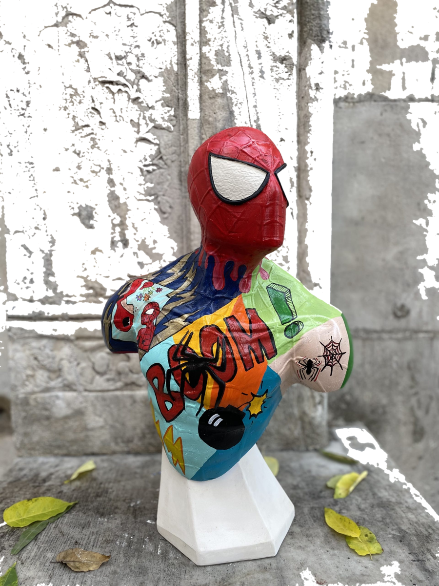 Drag&Drop transparent product image - Design Pop Art Spiderman
