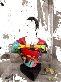 Drag&Drop transparent product image - Design Pop Art Superman