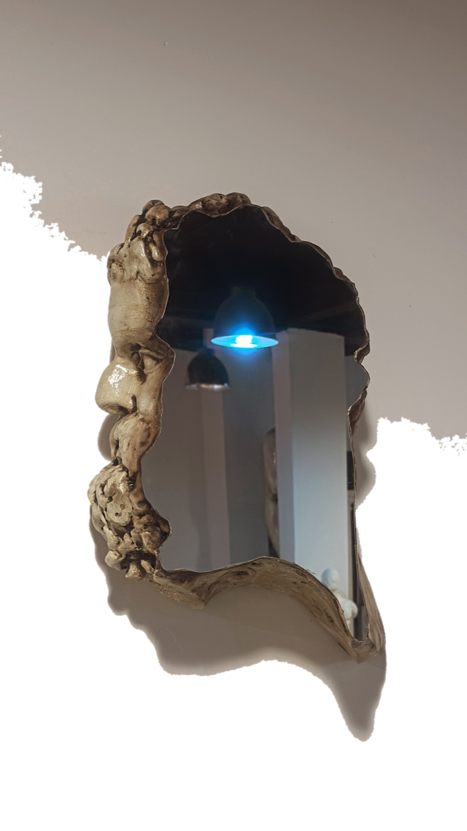 Drag&Drop transparent product image - Design Wall Mirror Hercules