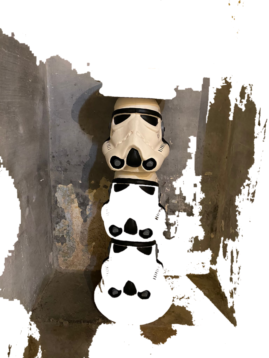 Drag&Drop transparent product image - Desing Stormtrooper Sütun
