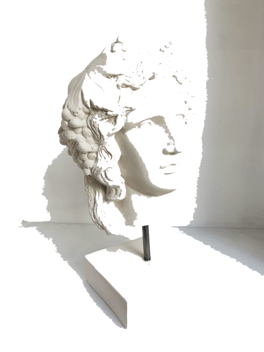 Drag&Drop transparent product image - Dionysos Büst