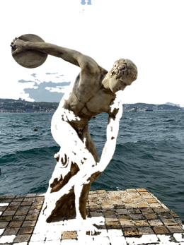 Drag&Drop transparent product image - Diskobolus Heykeli