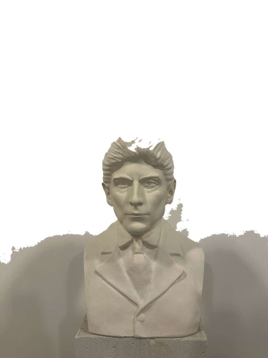 Drag&Drop transparent product image - Franz Kafka Büstü