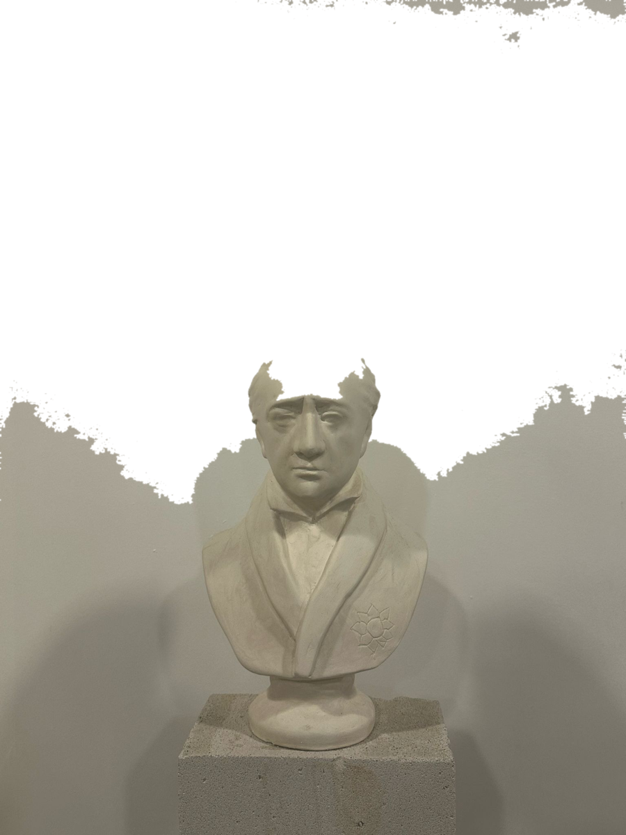 Drag&Drop transparent product image - Goethe Büstü