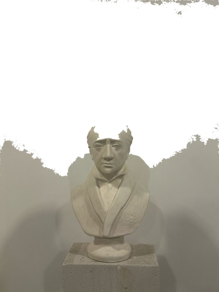 Drag&Drop transparent product image - Goethe Büstü