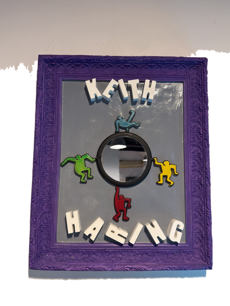 Drag&Drop transparent product image - Haring Mirror