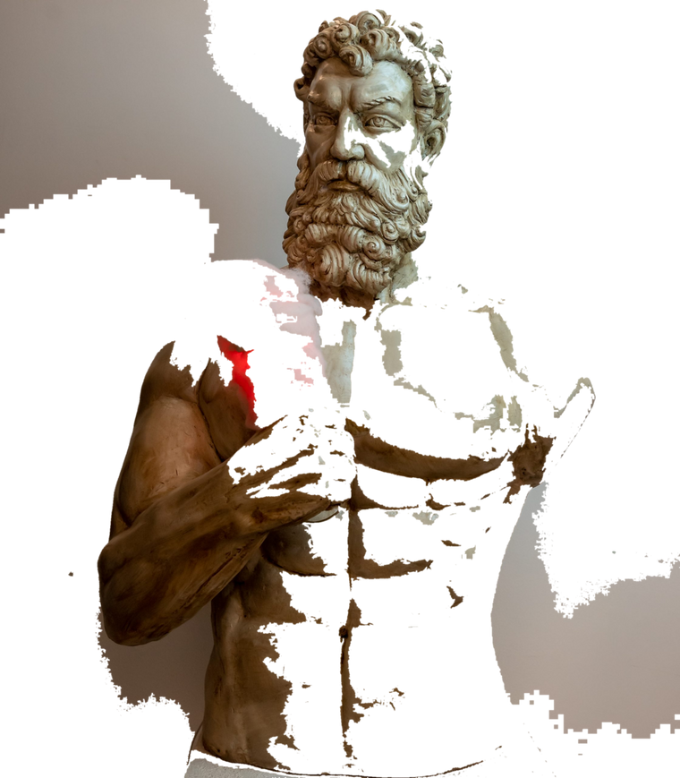 Drag&Drop transparent product image - Hercules- "Unleash The Light 22" -Cotton Candy