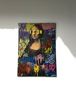 Drag&Drop transparent product image - Icon Mona Lisa Tablo