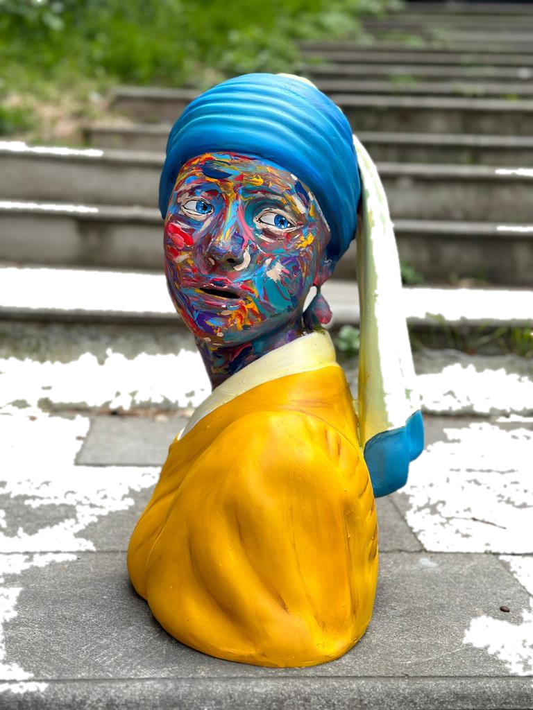 Drag&Drop transparent product image - Johannes Vermeer - İnci Küpeli Kız 2