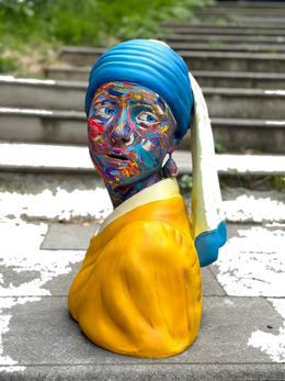 Drag&Drop transparent product image - Johannes Vermeer - İnci Küpeli Kız 2