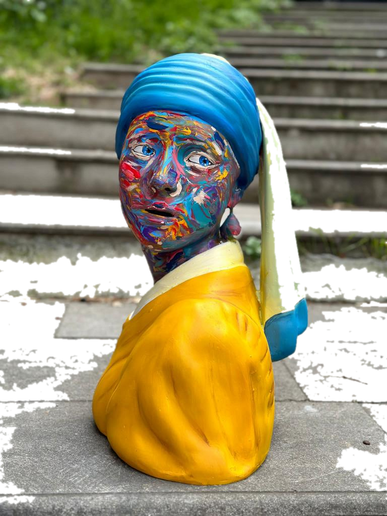Drag&Drop transparent product image - Johannes Vermeer - İnci Küpeli Kız 2