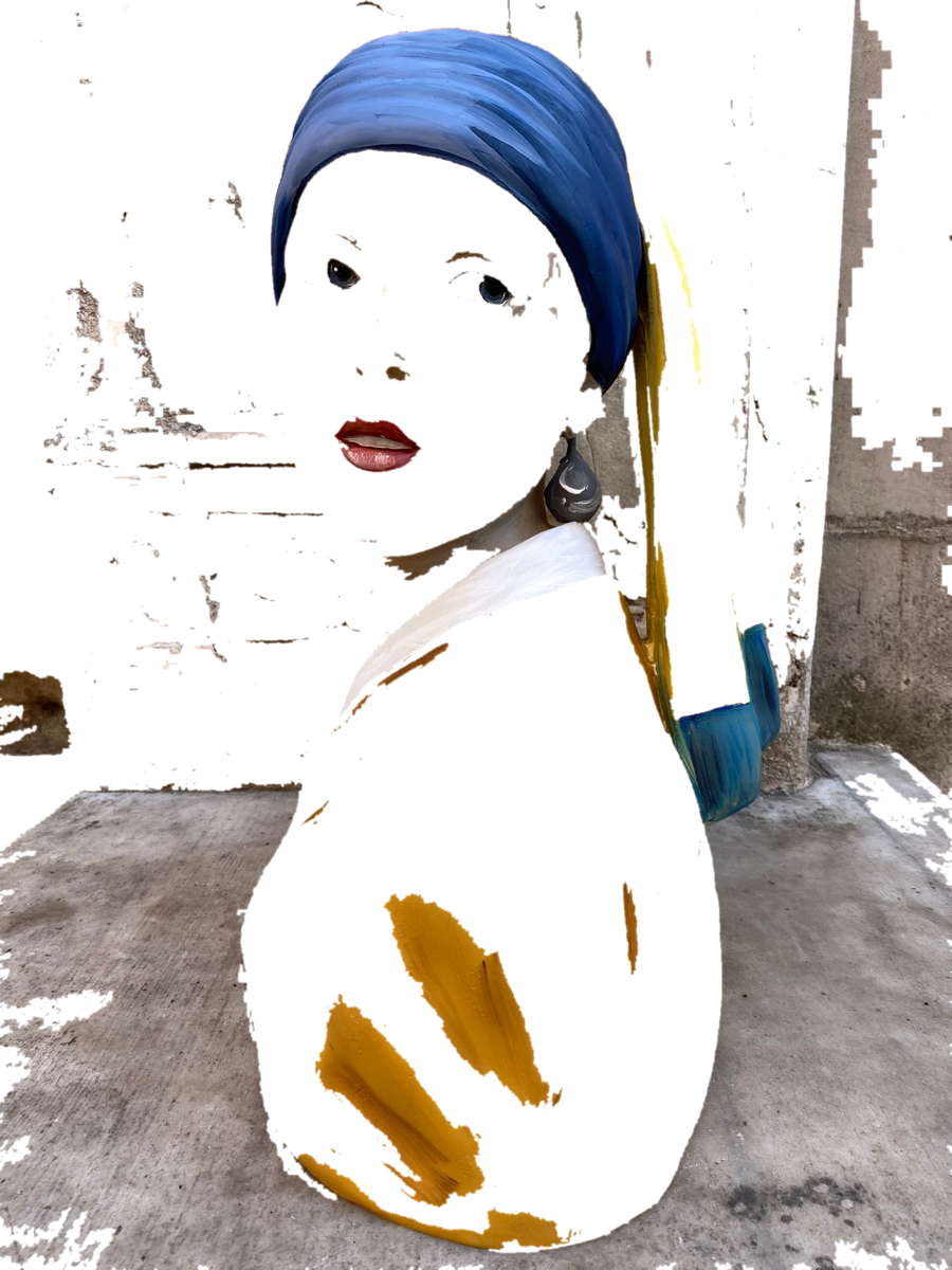 Drag&Drop transparent product image - Johannes Vermeer - İnci Küpeli Kız