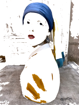 Drag&Drop transparent product image - Johannes Vermeer - İnci Küpeli Kız