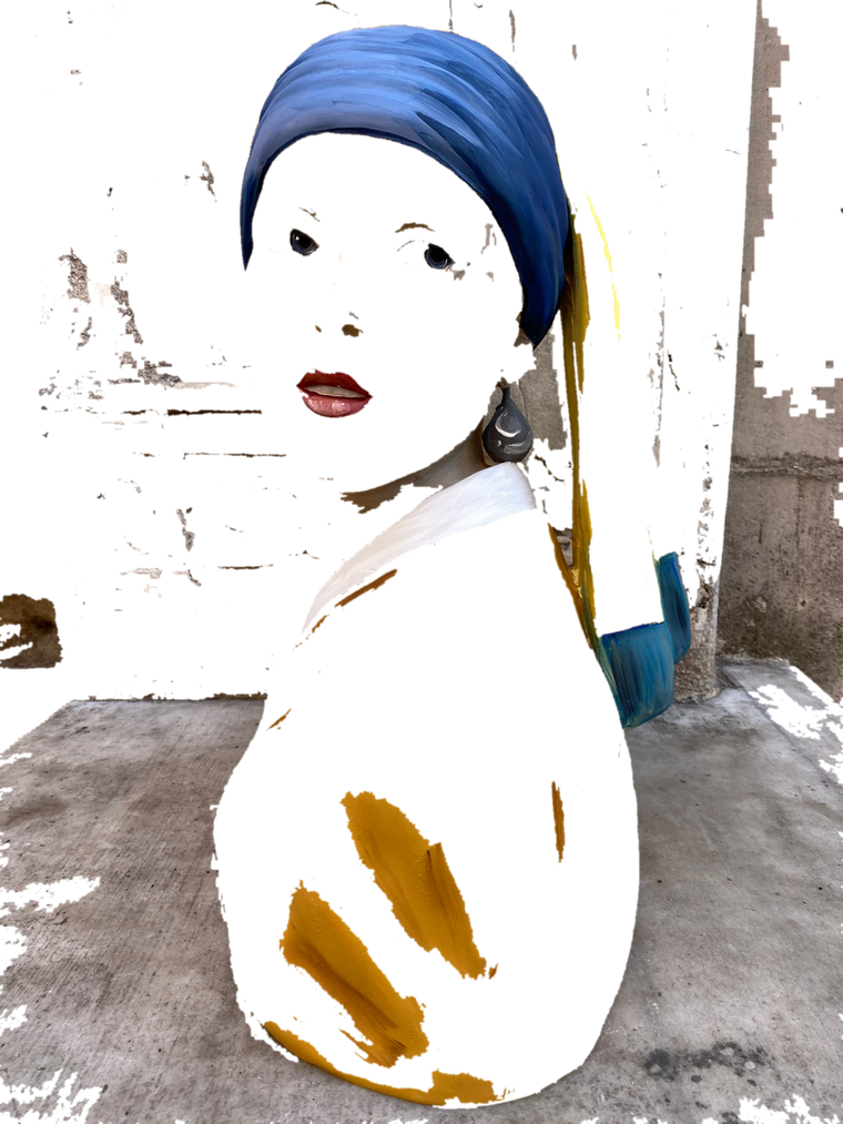 Drag&Drop transparent product image - Johannes Vermeer - İnci Küpeli Kız