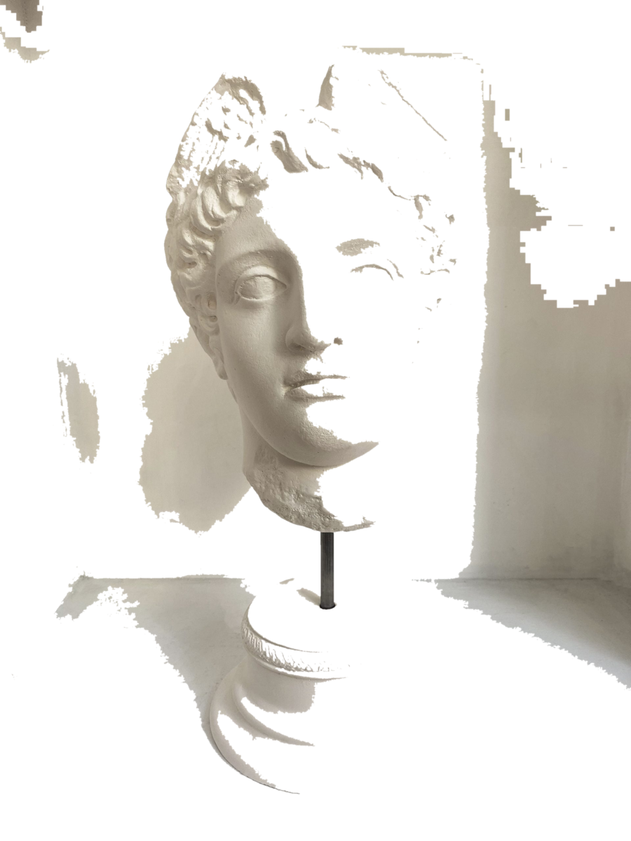 Drag&Drop transparent product image - Kanatlı Hermes Büst