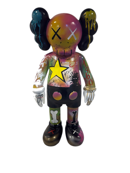 Drag&Drop transparent product image - Kaws street 3