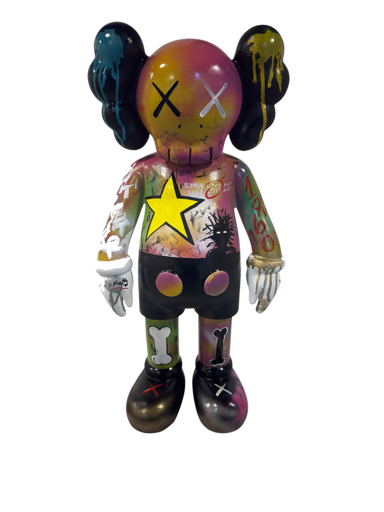 Drag&Drop transparent product image - Kaws street 3