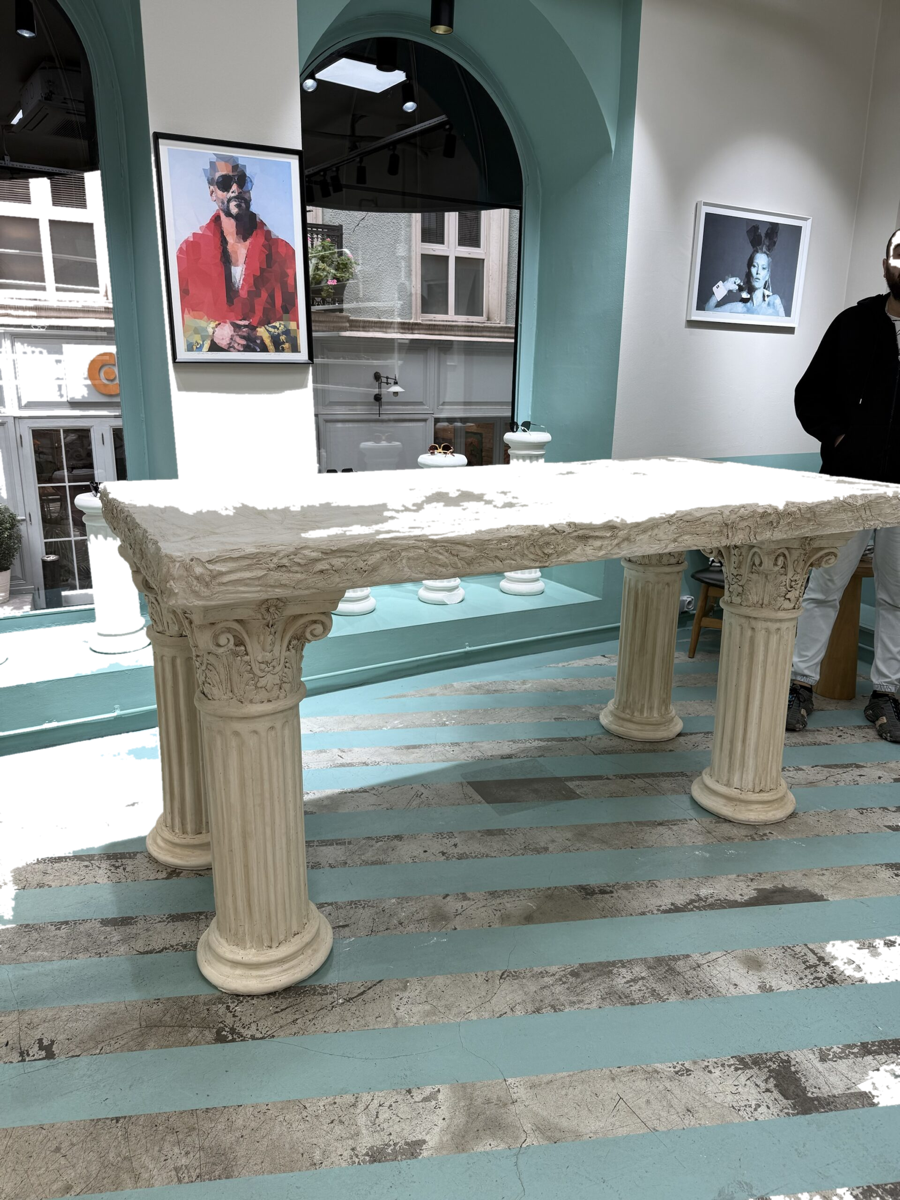 Drag&Drop transparent product image - Korint eskitme masa