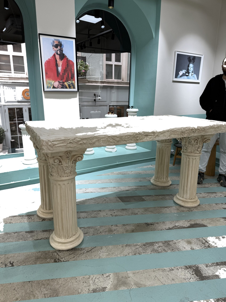 Drag&Drop transparent product image - Korint eskitme masa