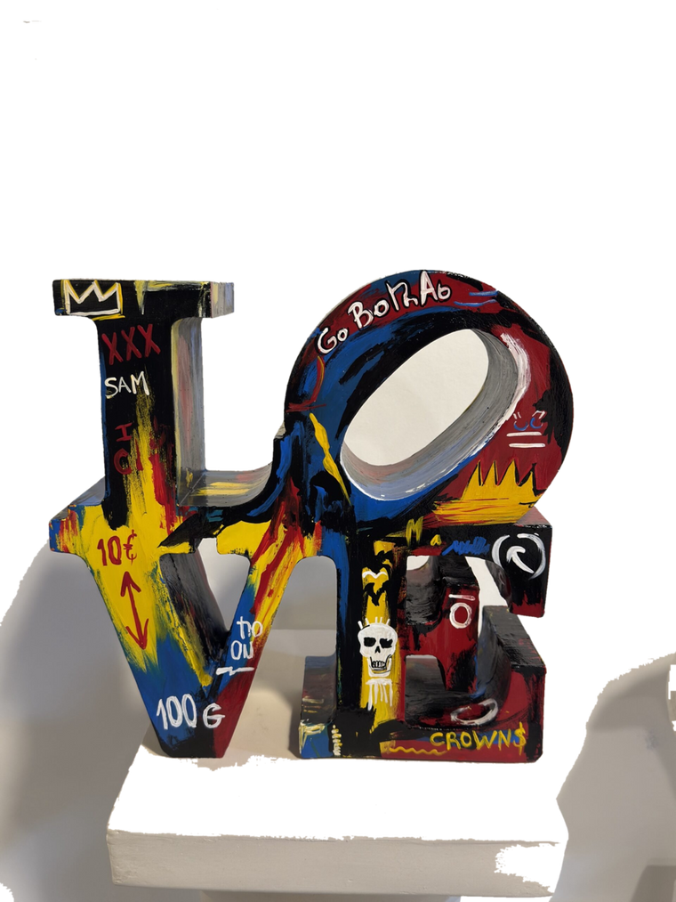 Drag&Drop transparent product image - Art Love Basquiat