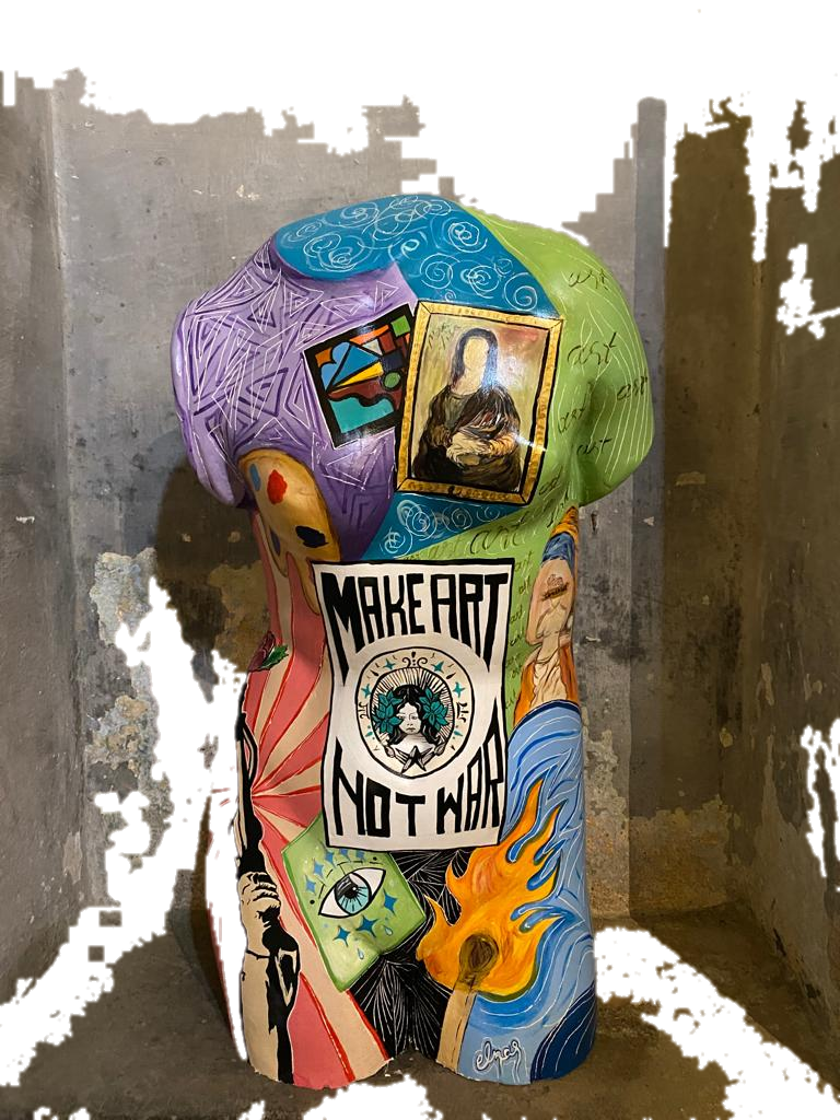 Drag&Drop transparent product image - Make Art Not War Tors