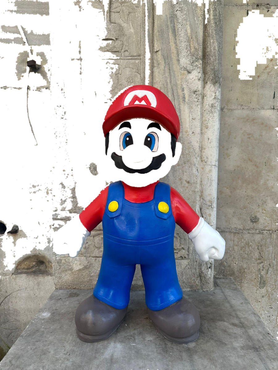 Drag&Drop transparent product image - Mario