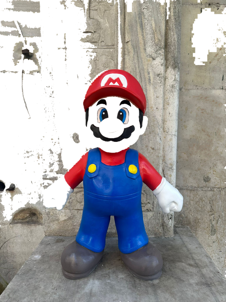 Drag&Drop transparent product image - Mario