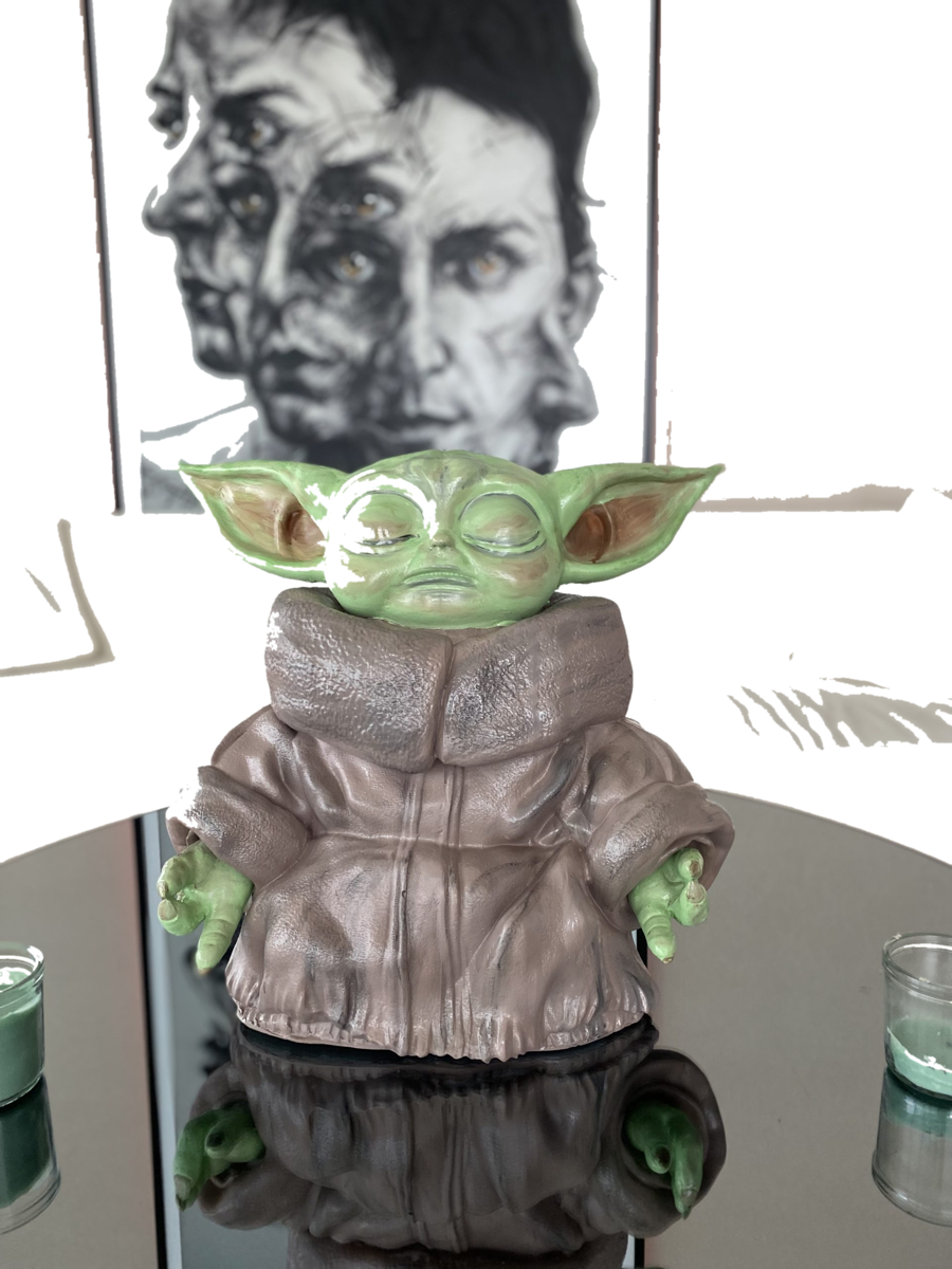 Drag&Drop transparent product image - Meditation Yoda