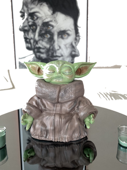 Drag&Drop transparent product image - Meditation Yoda