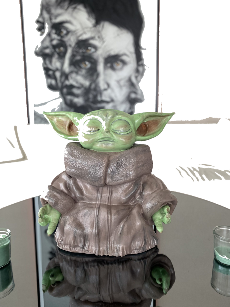 Drag&Drop transparent product image - Meditation Yoda