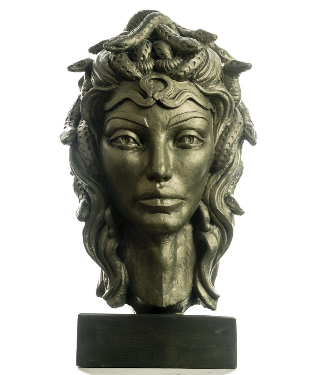 Drag&Drop transparent product image - Medusa Büst