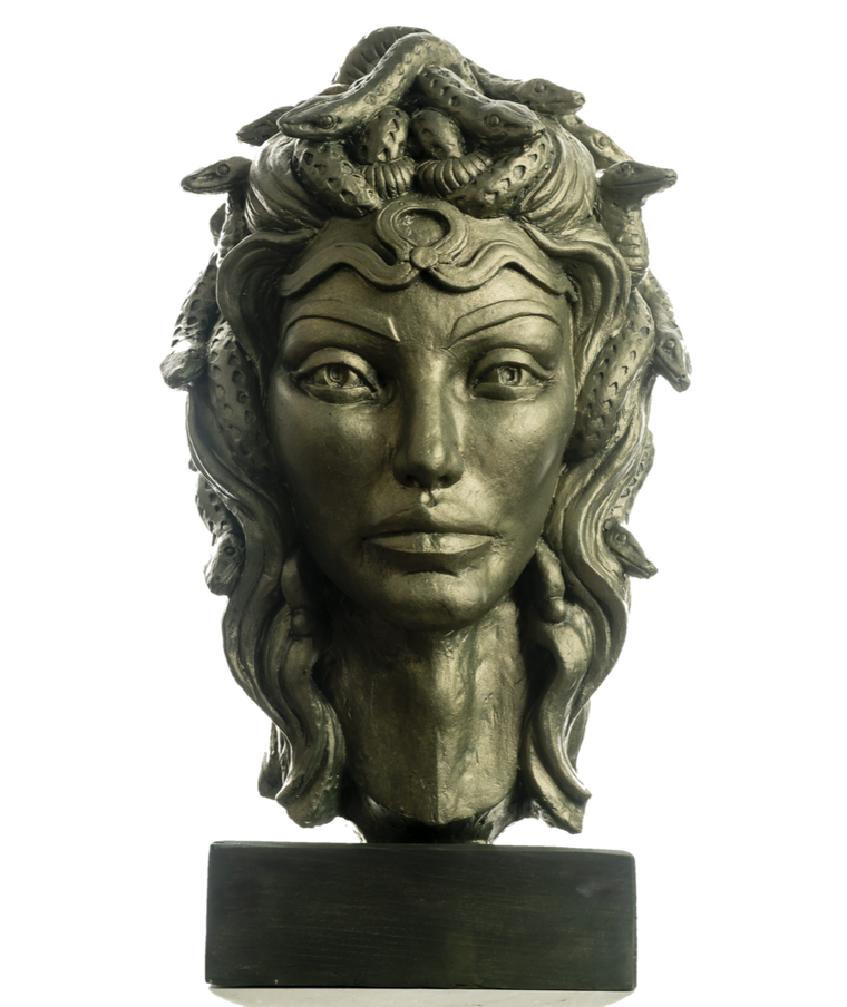 Drag&Drop transparent product image - Medusa Büst