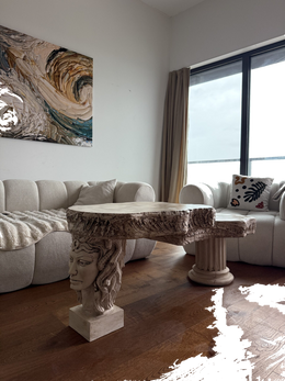Drag&Drop transparent product image - Medusa coffee table
