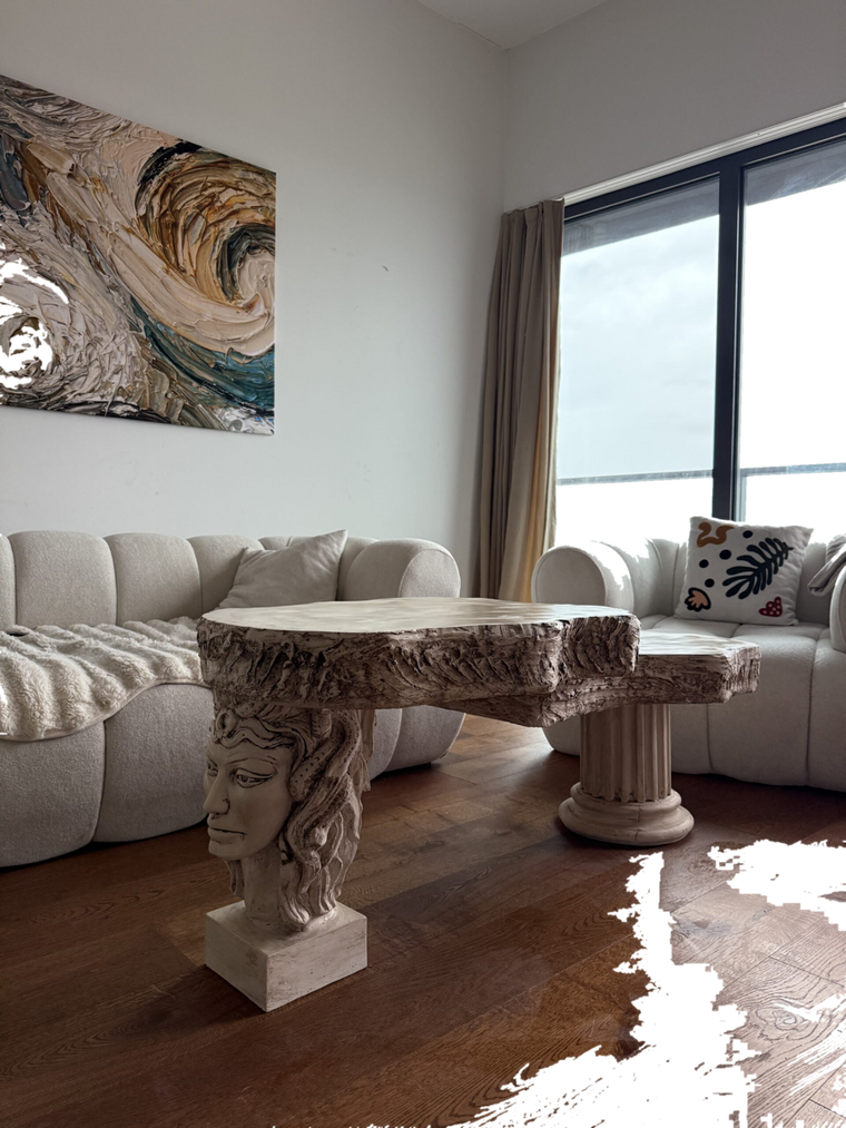 Drag&Drop transparent product image - Medusa coffee table