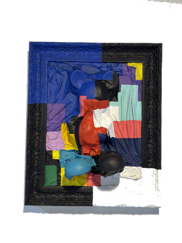 Drag&Drop transparent product image - Mickey Abstract Painting