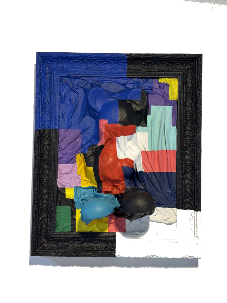 Drag&Drop transparent product image - Mickey Abstract Painting