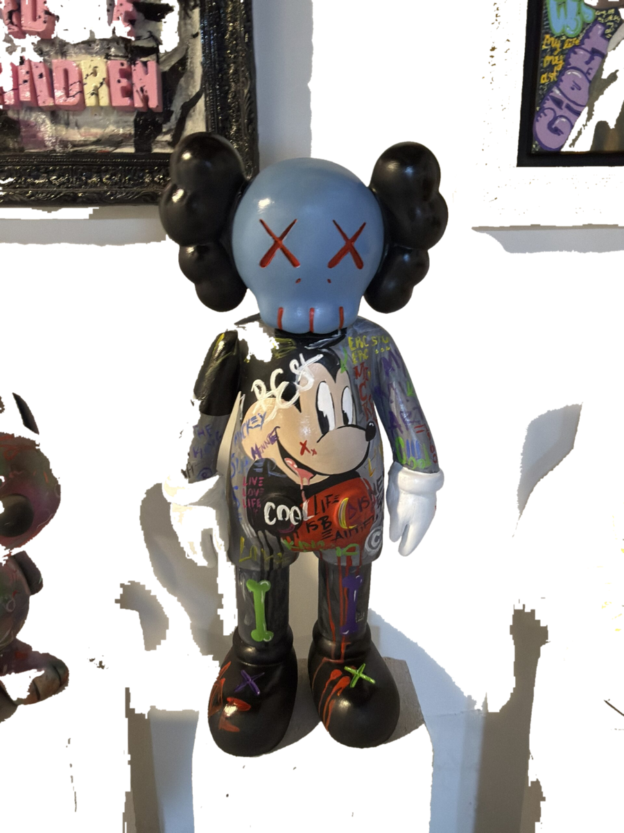 Drag&Drop transparent product image - Mickey kaws