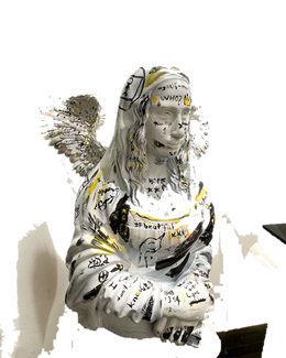 Drag&Drop transparent product image - Mona Lisa - Angel Basquiat
