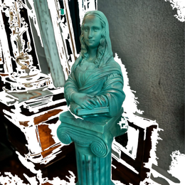 Drag&Drop transparent product image - Mona Lisa Sütun Set